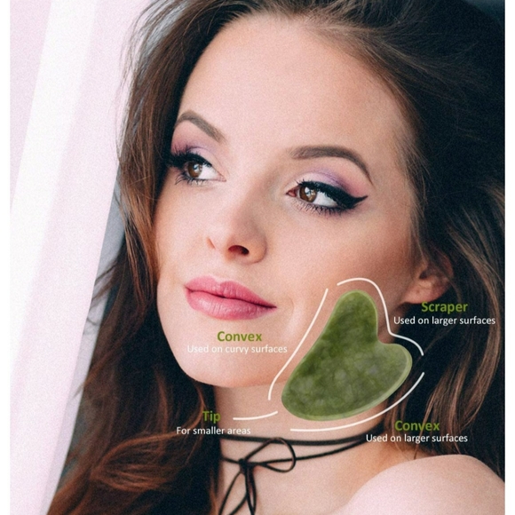 Jade Roller & GUA--SHA Facial Jade Roller women's teen... Gift Set - Picture 7 of 16